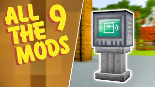 All The Mods 9 Modded Minecraft EP2 Best Early Game Storage  RFTools Storage Scanner [upl. by Hsirt745]