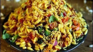 girmit recipe  masala puffed rice  north karnataka mandakki upkari [upl. by Rainie]