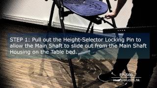 4 easy steps to disassemble your Teeter inversion table [upl. by Sillsby114]