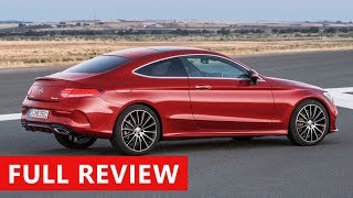 2017 MercedesBenz CClass Coupe Review [upl. by Alleber]