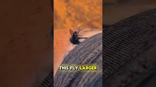 BLOODSUCKING CATTLE FLIES 🪰🐎🩸😱 shorts fliesfly interestingfacts facts factshorts [upl. by Eniortna]