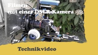 DSLR Filmen mit DSLRRig HD [upl. by Pomfret]