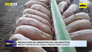 Un gran año para la carne porcina toda la producción ya está ubicada [upl. by Tyre]