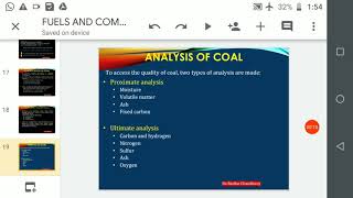 Analysis of coal Proximate amp Ultimate [upl. by Aicire387]