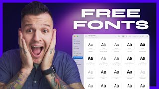 36 FREE FONTS For HeadingsPostersTitles How To Use Them [upl. by Deth983]