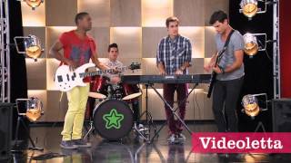 Violetta 2 English  Guys singing quotGive me your lovequot [upl. by Verlie877]