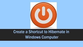 How do I create a shortcut to Hibernate in Windows 1011 [upl. by Esilram]