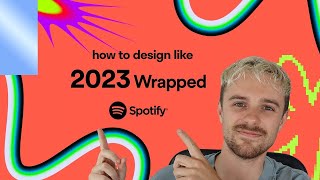 How to design the Spotify Wrapped 2023 layout [upl. by Tserof]