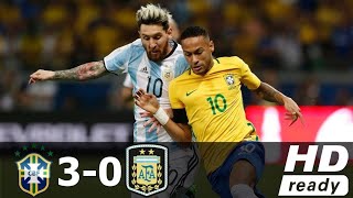 Full Match  Brazil VS Argentina  2018 Fifa World Cup Qualifiers  11 10 2016 [upl. by Richman604]