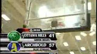 Archbold amp Ottawa Hills Div III Tournamanet on BCSN Toledo [upl. by Gnap402]