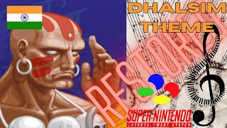 Dhalsim Theme Super Street Fighter 2 snes  Theme Restored [upl. by Yllitnahc122]