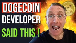 DOGECOIN BREAKING NEWS  DOGE DEVELOPER JUST SAID THIS dogecoinnews bitcoin [upl. by Feirahs]