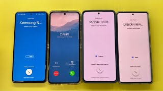 Incoming Call fake amp BabyPhone Samsung A51 vs BlackView A200  Z Flip5  Poco X6 [upl. by Diba695]