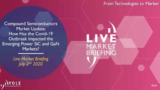 CS Market How Has the Covid19 Outbreak Impacted the SiC and GaN Markets – Live Market Briefing [upl. by Emelina]