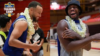 Inside the Warriors First Practice of the Season in Hawaii [upl. by Naraj]