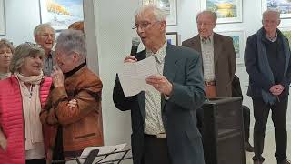 Inauguration exposition Amis des Arts  P Creusot [upl. by Nedlog]