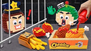 Cheetos Favourite Treat Eating Death Row Inmates Last Meals  Lego Ara Stop Motion [upl. by Derry]