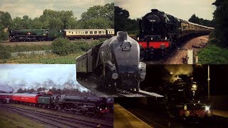 The Best of British Steam Trains 2017 [upl. by Aram]