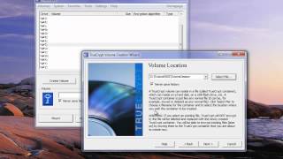 Tutorial Create a Basic TrueCrypt Volume [upl. by Nalid299]