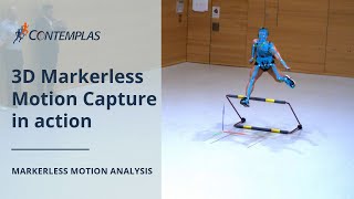 3D Markerless Motion Capture in action  CONTEMPLAS GmbH [upl. by Naoh522]