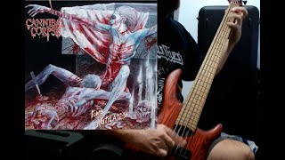 Cannibal Corpse  Hammer Smashed Face  live bedroom bass cover cannibalcorpseofficial [upl. by Eipper]