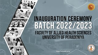 Welcome of New Entrants 202223  Faculty of ALLIED HEALTH SCIENCES [upl. by Imogene]