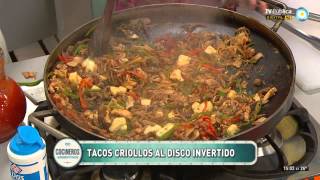 Cocineros argentinos  Domingo al disco Tacos criollos 2 de 2  160314 [upl. by Atreb]