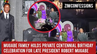 Mugabe Family Holds Private Centennial Celebration For Late President Robert Mugabe [upl. by Llerrom]