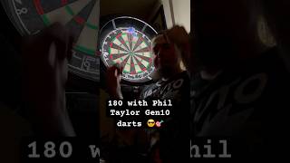 180 With Target Phil Taylor Gen10 Customized Darts [upl. by Nasus]