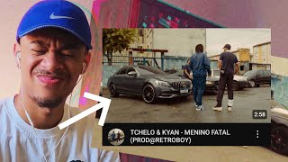 MOSTRO🔥 TCHELO amp KYAN  MENINO FATAL REACT [upl. by Eninahpets]