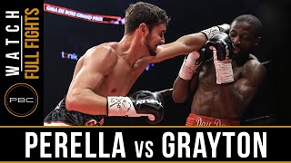 Perrella vs Grayton FULL FIGHT PBC on ESPN  June 4 2016 [upl. by Harald]