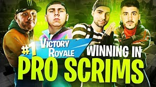 I WON A SCRIM WITHOUT BEING ABLE TO TALK W NICKMERCS SYPHERPK amp THIEFS  Fortnite Battle Royale [upl. by Innek]