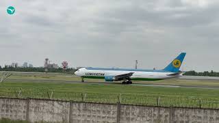 quotThe Journey Begins Here Taking Off from Tashkent Airportquot [upl. by Bobby]