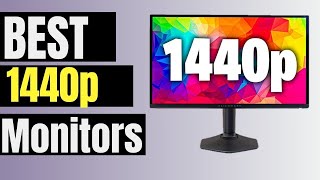 Top 5 Best 1440p Monitors for Gaming in 2024 [upl. by Felipe]