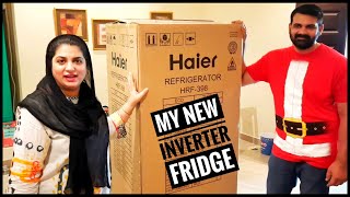 Haier DC Inverter Refrigerator HRF398 Review  How to operate Haier refrigerator Touch system [upl. by Leanard727]