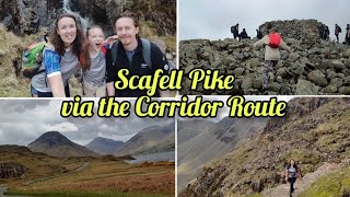 Scafell pike hike  via the Corridor route [upl. by Atirres211]