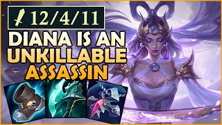 PROPER ITEMIZATION  FREE WIN  DIANA vs NEEKO  Patch 1321  League of Legends Gameplay [upl. by Rosen561]