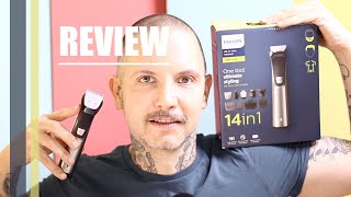 Der beste RasiererBart Trimmer 2021 Review Philips MG774515 Multigroom Series 7000  GREY YOUNG [upl. by Wendall]