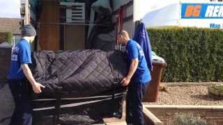 BG Removals on a House Removals Nottingham [upl. by Nelson925]