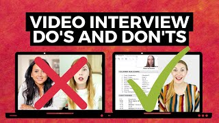 Video Interview TIPS  How to Stand Out in Video Interview for Jobs [upl. by Tem]