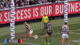 Round 6 AFL  Geelong v Collingwood Highlights [upl. by Siloam]