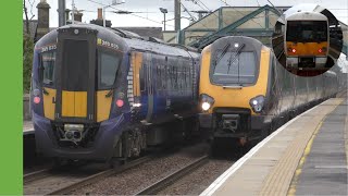 Trains at Prestonpans [upl. by Bluefield]