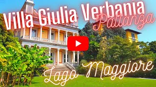 Lago Maggiore Verbania Pallanza Lac Majour Verbania Villa Giulia [upl. by Dotti]