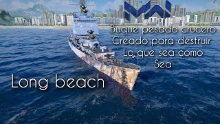 un buque increíble uss long beach  modern warship [upl. by Nino]