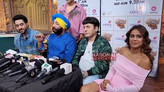 Aly Goni Nia Sharma and Sudesh Lehri Full Exclusive Interview At laughter Chiefs Launch Event [upl. by Llevert]