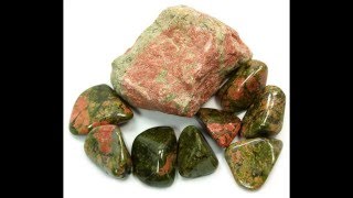 Healing Crystals Unakite Information Video [upl. by Northington]