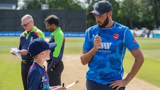 Junior Journo Fynn reports from The Spitfire Ground  Kent Spitfires vs Middlesex [upl. by Yettie]