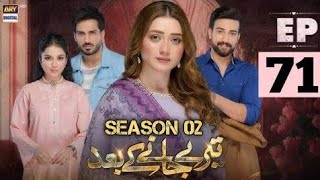 Teray Janay Kay Baad Ep 71  Season 2  Ary Digital Drama  Daniyal Afzal Khan  Momina Iqbal [upl. by Elyrrad]