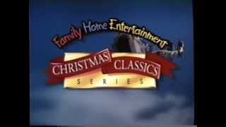 Christmas Classics Series  Family Home Entertainment 1992 Promo VHS Capture [upl. by Rebah]