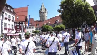 Rutenfest 2016  Schützenzug der ehemaligen Schützentrommler zum Bogenschießen der ehem Realschüler [upl. by Nerol]